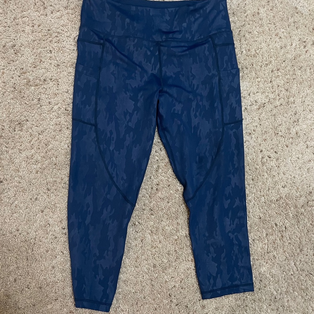 Zyia Navy Camo Legging